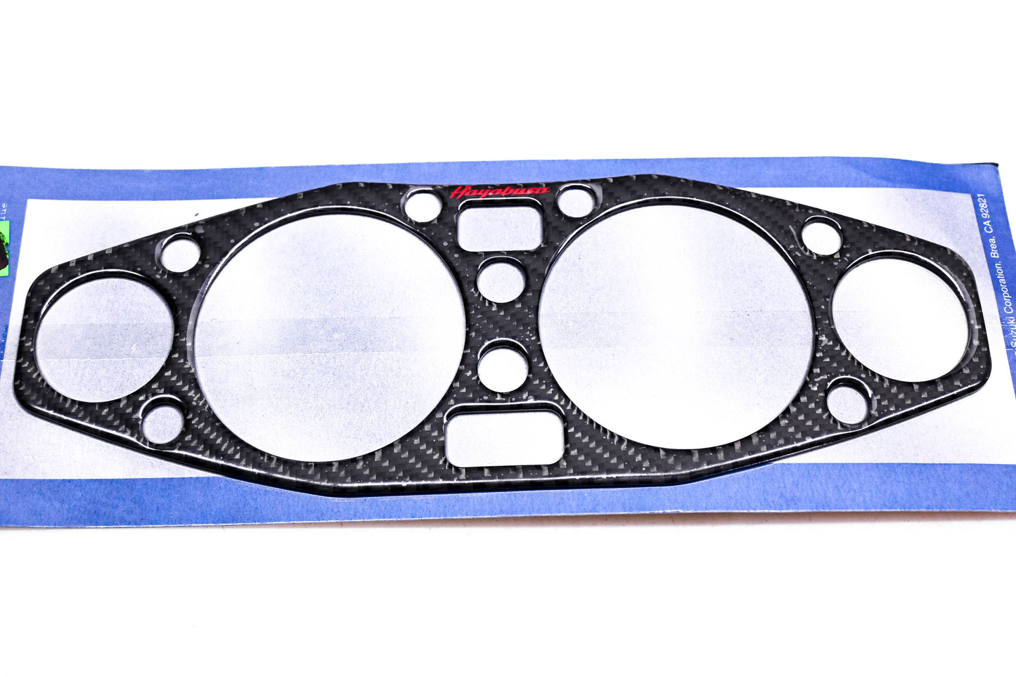 New OEM Suzuki 99950-70457 Carbon Fiber Speedometer Trim NOS