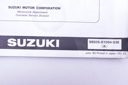 OEM Suzuki 99505-01094-03E RM80R Assembly Service Guide