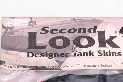Second Look TSS997R Black & Red Tank Cover NOS