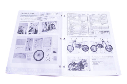 OEM Suzuki 99505-01175-03E RM125S Assembly Service Guide