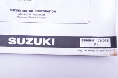 OEM Suzuki 99505-01175-03E RM125S Assembly Service Guide