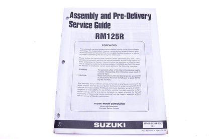 OEM Suzuki 99505-01204-03E RM125R Assembly Service Guide