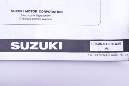 OEM Suzuki 99505-01204-03E RM125R Assembly Service Guide
