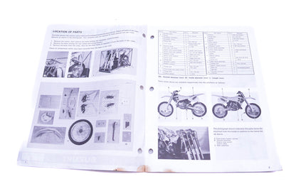 OEM Suzuki 99505-01223-03E RM125P Assembly Service Guide