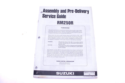 OEM Suzuki 99505-01154-03E RM250R Assembly Service Guide