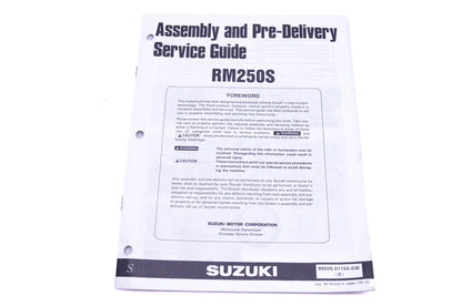 OEM Suzuki 99505-01155-03E RM250S Assembly Service Guide