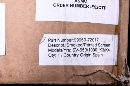 OEM Suzuki 99950-72017 SV650S/1000S 2003+ Windscreen