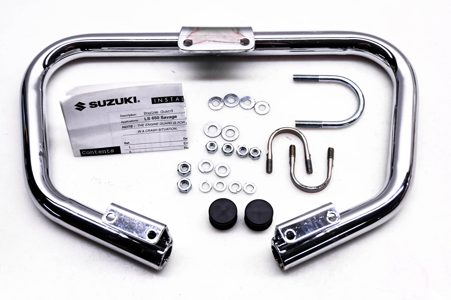 New OEM Suzuki 99950-70067 LS650 Savage Engine Guard Kit NOS