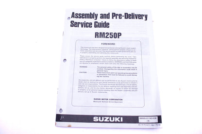 OEM Suzuki 99505-01163-03E RM250P Assembly Service Guide