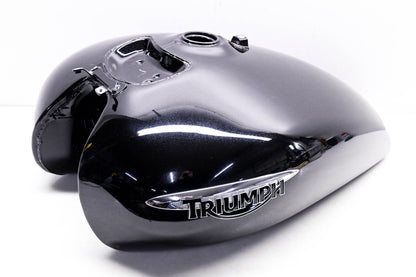 OEM Triumph T2402232-PR Black Fuel Tank