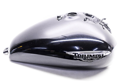OEM Triumph T2402232-PR Black Fuel Tank