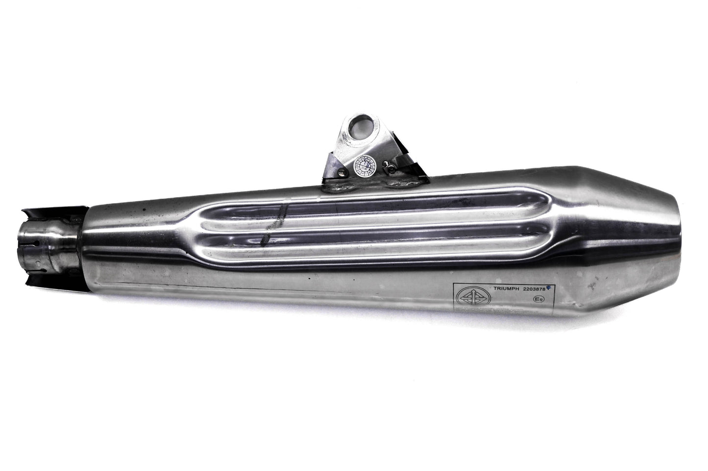 OEM Triumph T2203878 Right Exhaust Silencer Muffler Kit