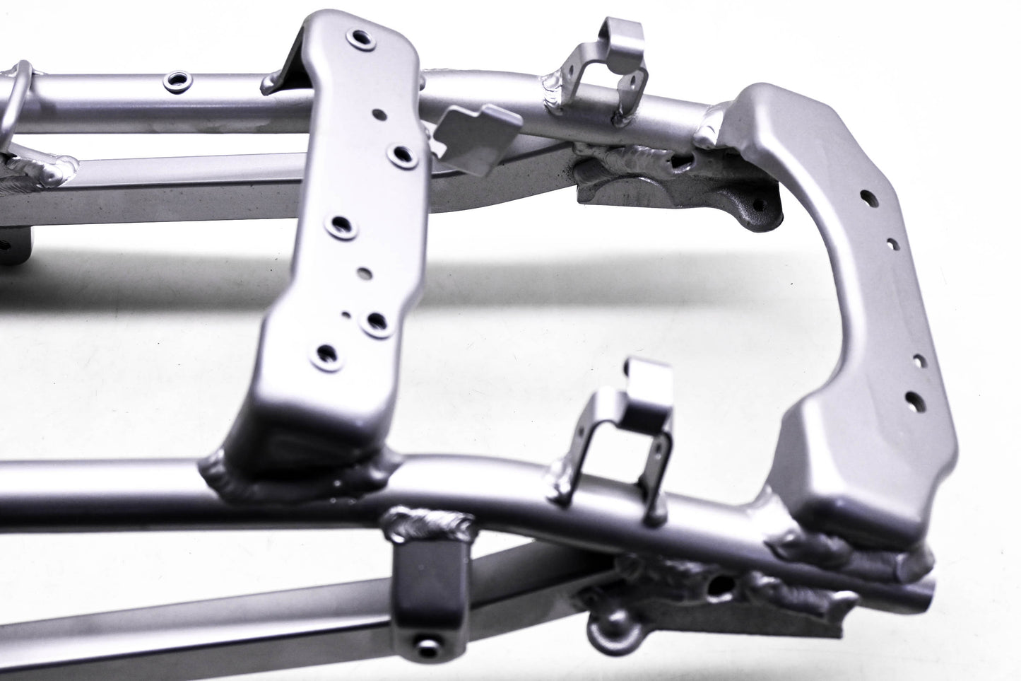 New OEM Suzuki 41200-16G00 SV650 Silver Seat Rail Subframe NOS