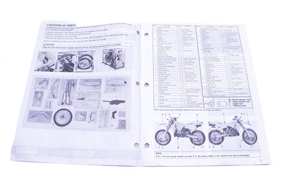 OEM Suzuki 99505-01135-03E RMX250S Assembly Service Guide