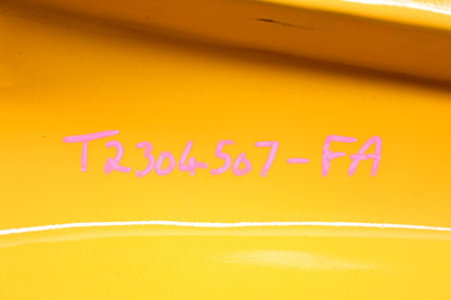 New OEM Triumph T2304507-FA Yellow Super III Right Side Body Panel NOS
