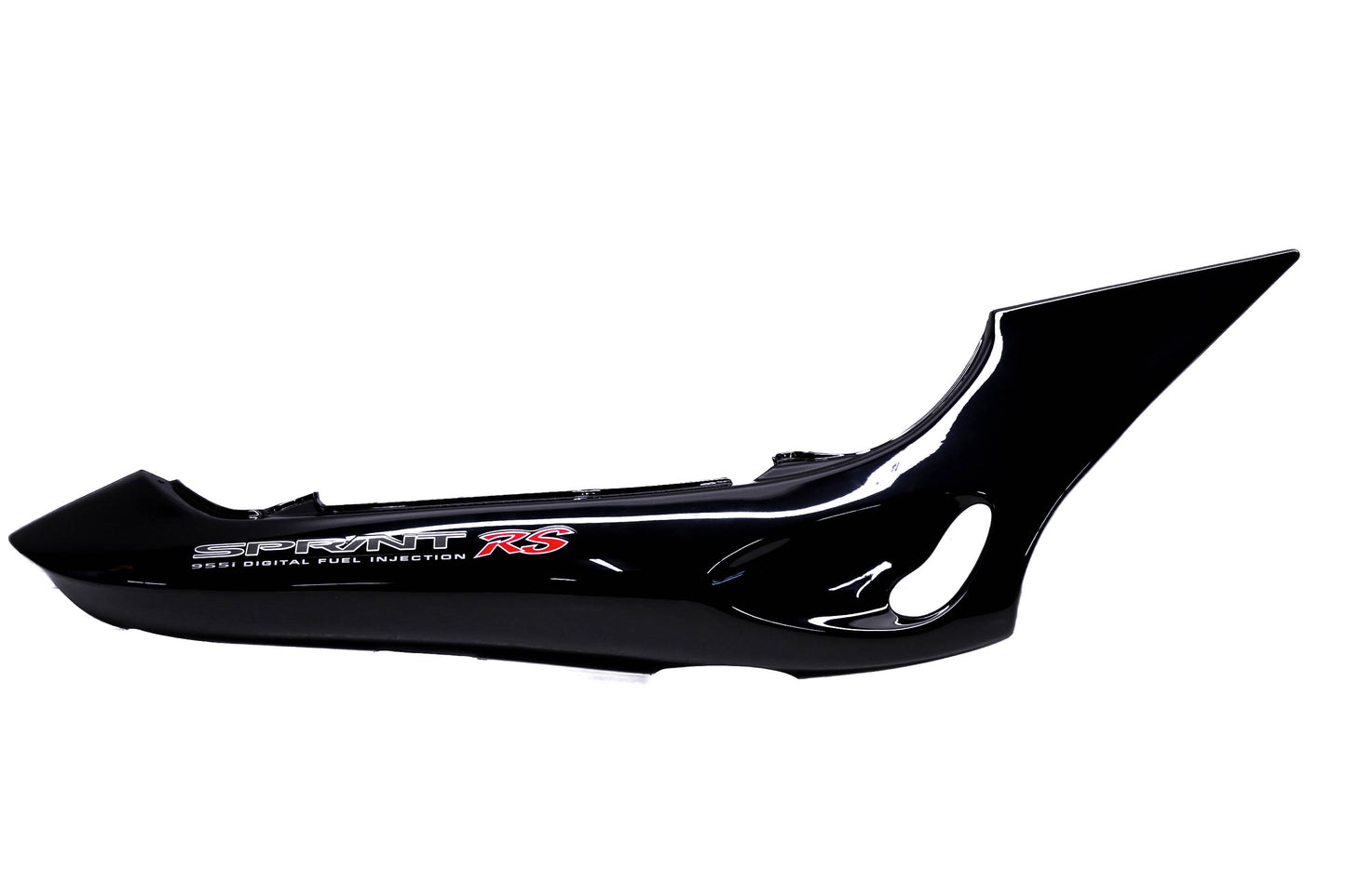 New OEM Triumph T2301898-PG Jet Black Sprint RS Rear Right Body Side Panel NOS