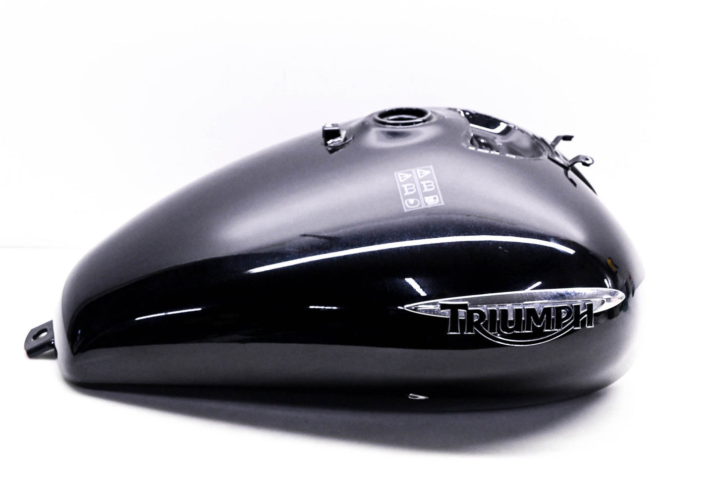 OEM Triumph T2402232-PR Black Fuel Tank