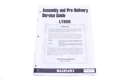 OEM Suzuki 99505-01044-03E LT80R Assembly Service Guide