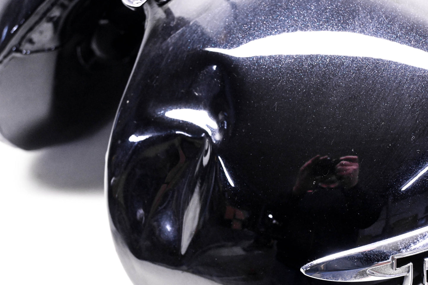 OEM Triumph T2402232-PR Black Fuel Tank