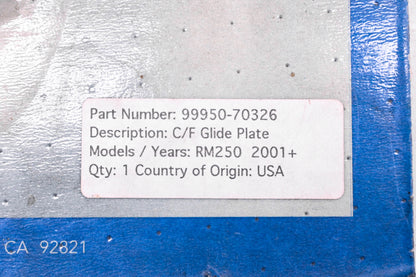 New OEM Suzuki 99950-70326 Glide Plate NOS