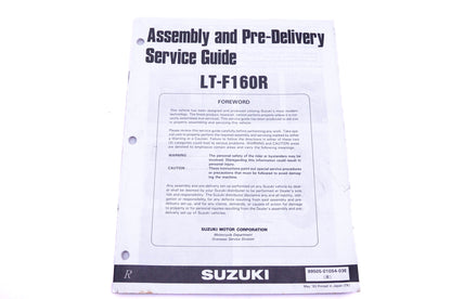 OEM Suzuki 99505-01054-03E LT-F160R Assembly Service Guide