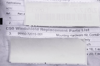 New OEM Suzuki 990A0-70022 C50 Windshield Mount Hardware Kit NOS