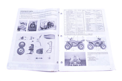 OEM Suzuki 99505-01054-03E LT-F160R Assembly Service Guide