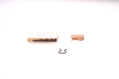OMC 307594, 510204 Magneto Breaker Spring & Clip w/ Felt NOS
