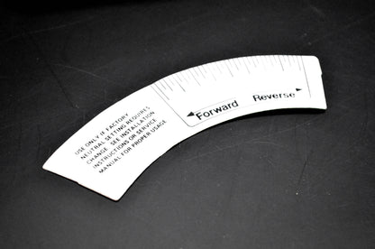 OMC 909789 Neutral Adjustment Decal NOS