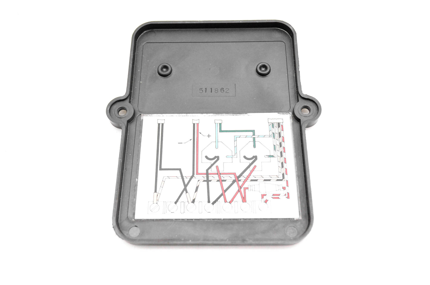 New OMC 582191 Junction Box Cover w/ Diagram NOS
