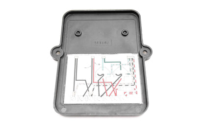New OMC 582191 Junction Box Cover w/ Diagram NOS