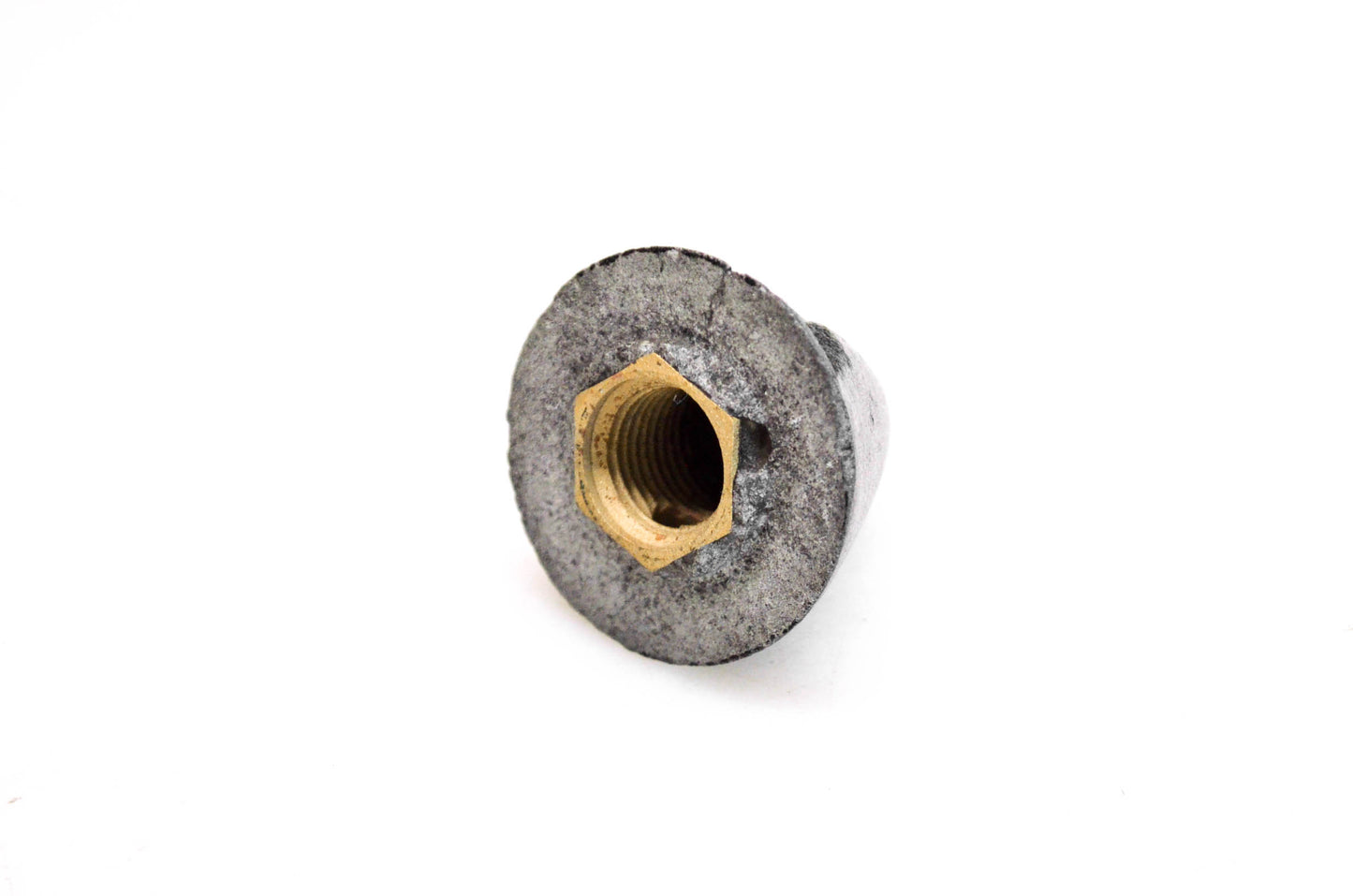New OMC 376501 Metal Propeller Nut Cap NOS