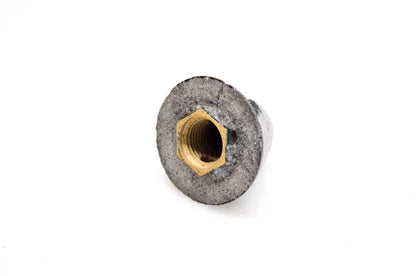 New OMC 376501 Metal Propeller Nut Cap NOS