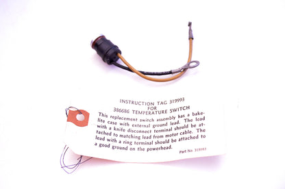 OMC 386686 Temperature Switch & Tag Assembly NOS