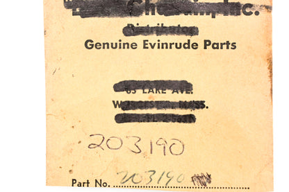 OMC 203190 Rivet Pin NOS