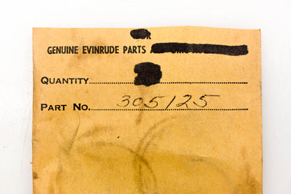 OMC 305125 Retaining Washer NOS