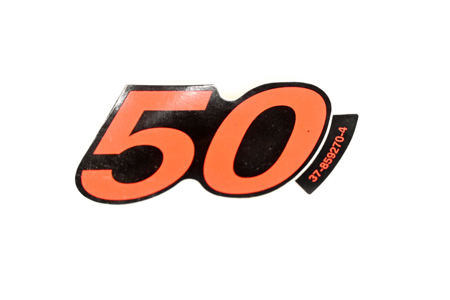 Aftermarket 37-859270-4, SNG-M-50-S-R "50" Decal NOS