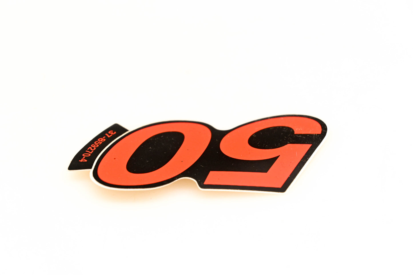 Aftermarket 37-859270-4, SNG-M-50-S-R "50" Decal NOS