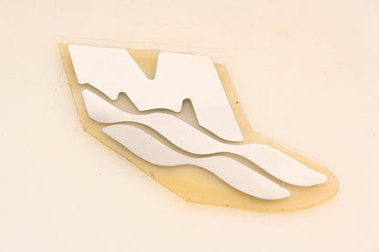 Aftermarket AG017-12 Raised Gel M Logo Decal NOS