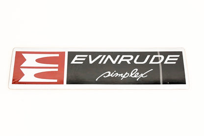 OMC 381370 Evinrude Simplex Decal NOS