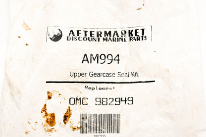 Aftermarket AM994, 982949, 18-2667 Upper Gearcase Seal Kit NOS