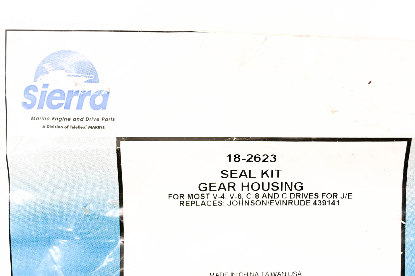 Sierra 18-2623, 439141 Lower Gearcase Seal Kit NOS