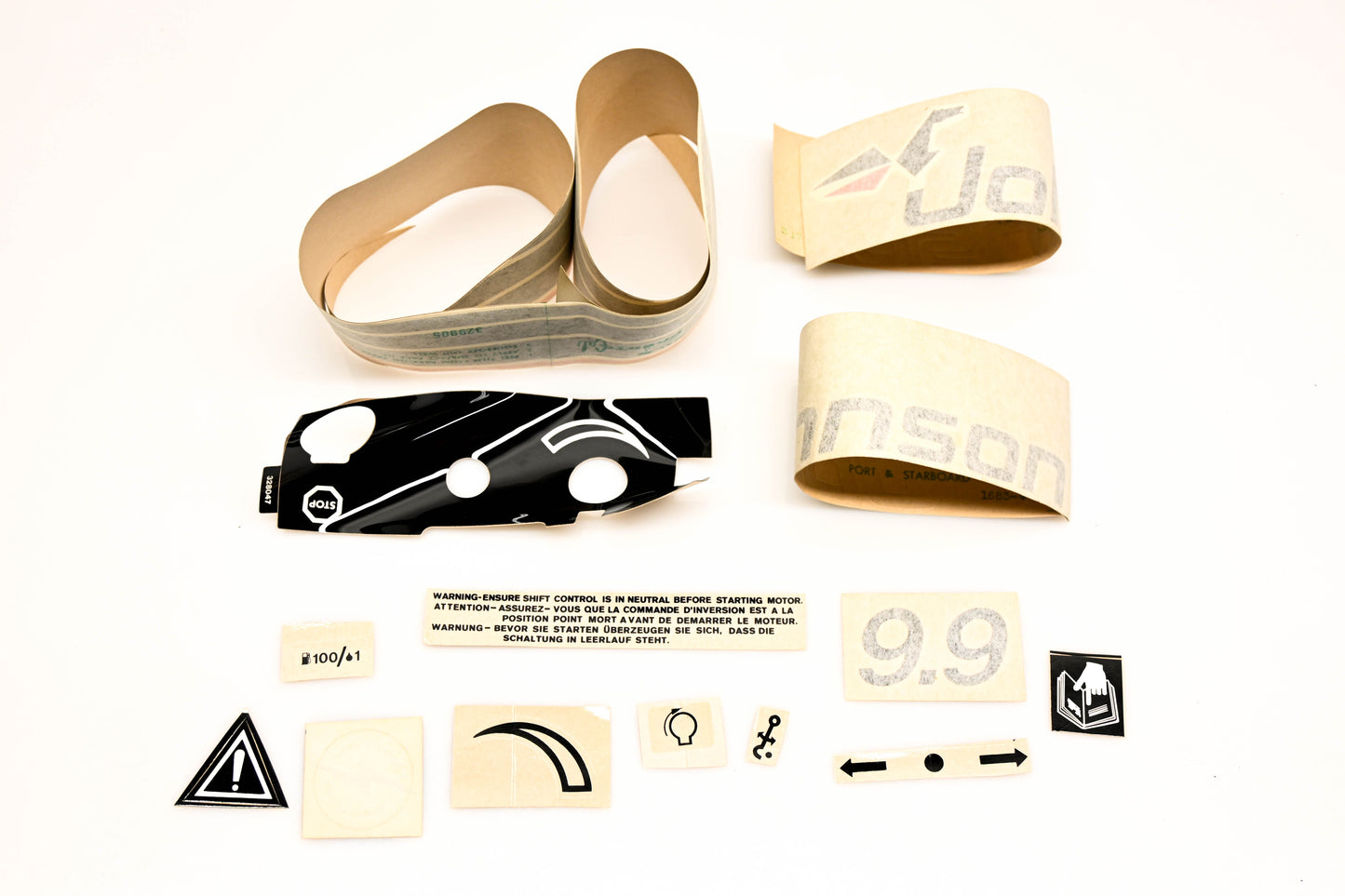 OMC 393739 Decal NOS
