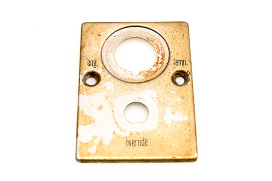 OMC 311226 Engine Temp Override Switch Plate