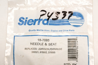 Sierra 18-7093, 396521, 678882 Needle & Seat NOS