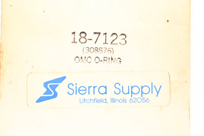 Sierra 18-7123, 308876 O-Ring NOS
