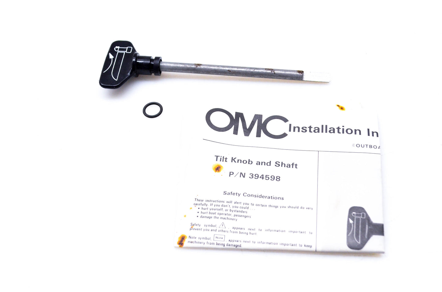 OMC 394598 Tilt Knob & Shaft Kit NOS