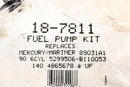 Sierra 18--7811, 89031A1 Fuel Pump Repair NOS