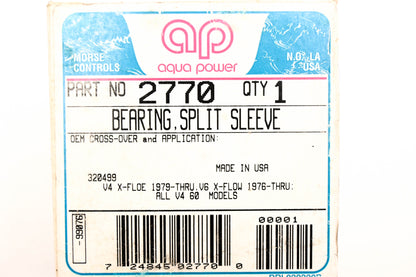 Aqua Power 2770, 320499 Bearing Split Sleeve NOS