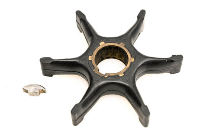OMC 379767 Water Pump Impeller & Key NOS